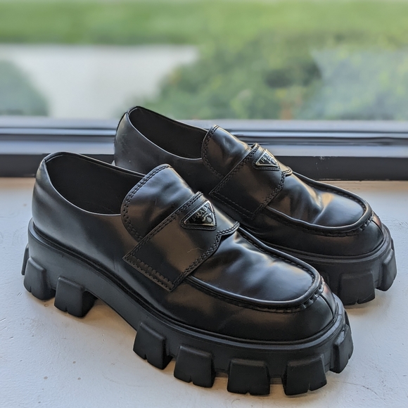 prada monolith loafers - Picture 2 of 7